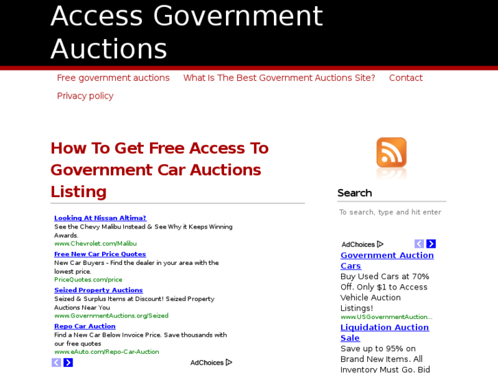 www.accessgovernmentauctions.com