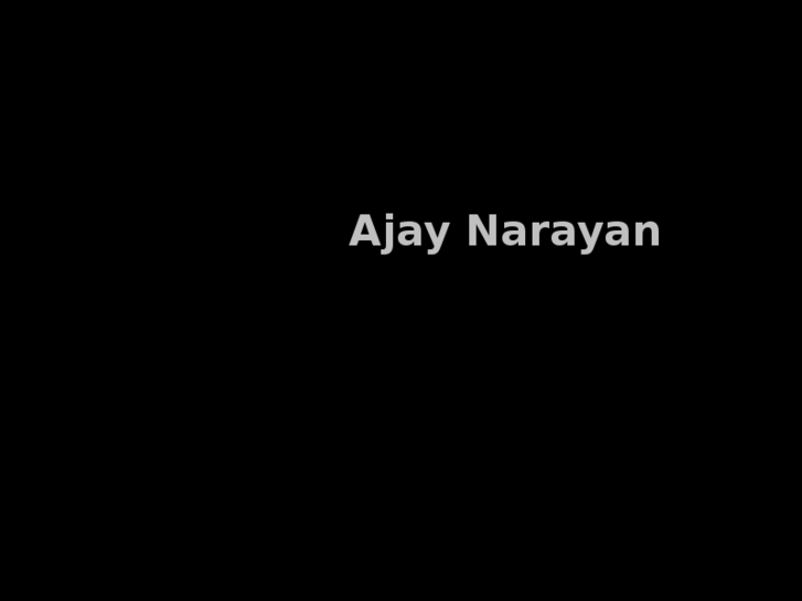 www.ajaynarayan.com