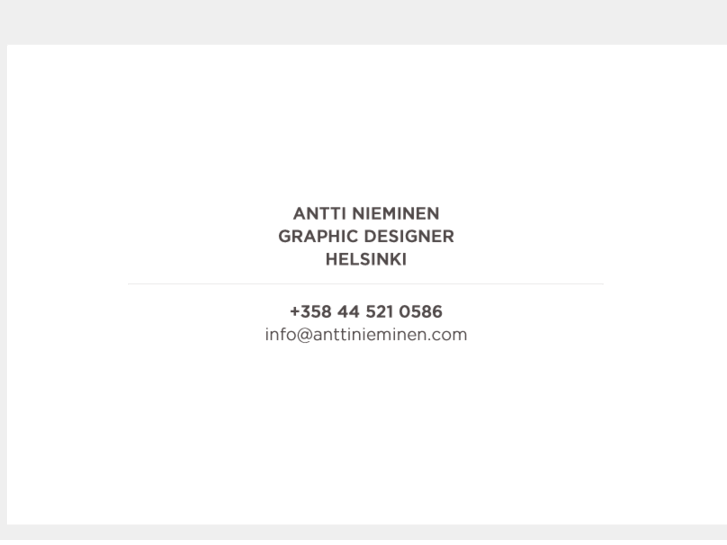 www.anttinieminen.com