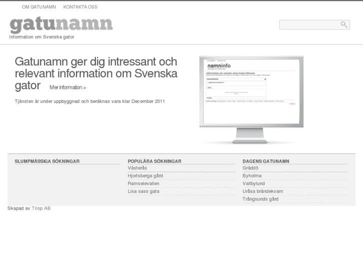 www.gatunamn.se