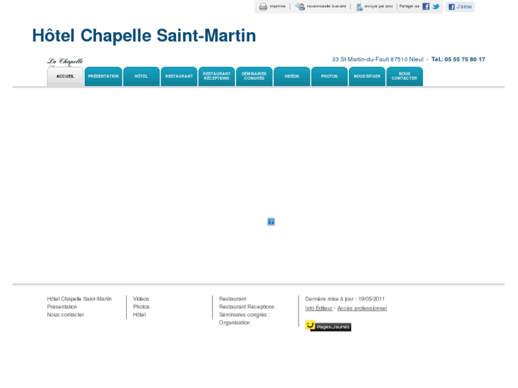 www.hotelchapellesaintmartin.com