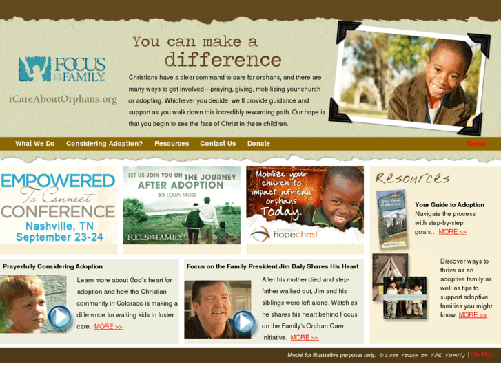www.icareaboutorphans.com
