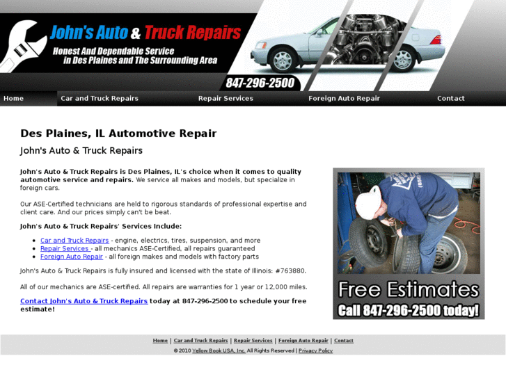 www.johnsautoandtruckrepairs.com