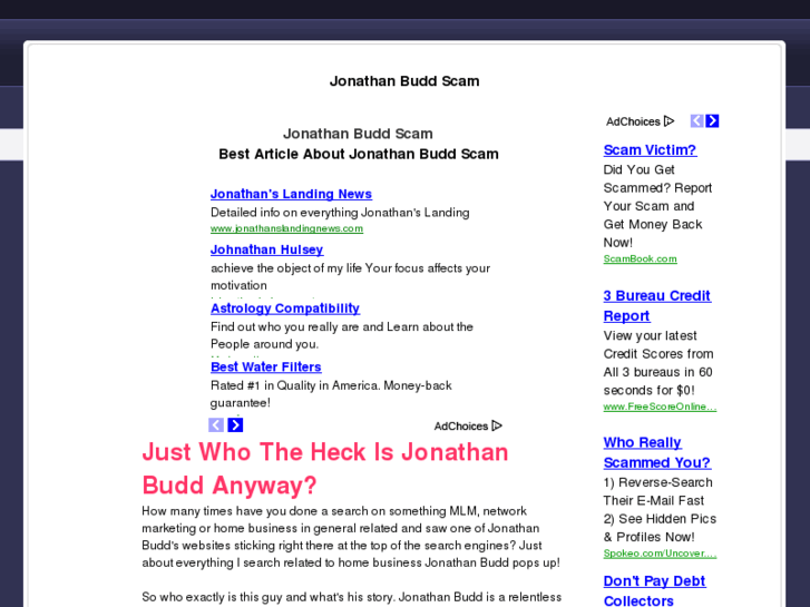 www.jonathanbuddscam.com