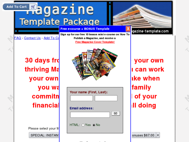 www.magazine-template.com