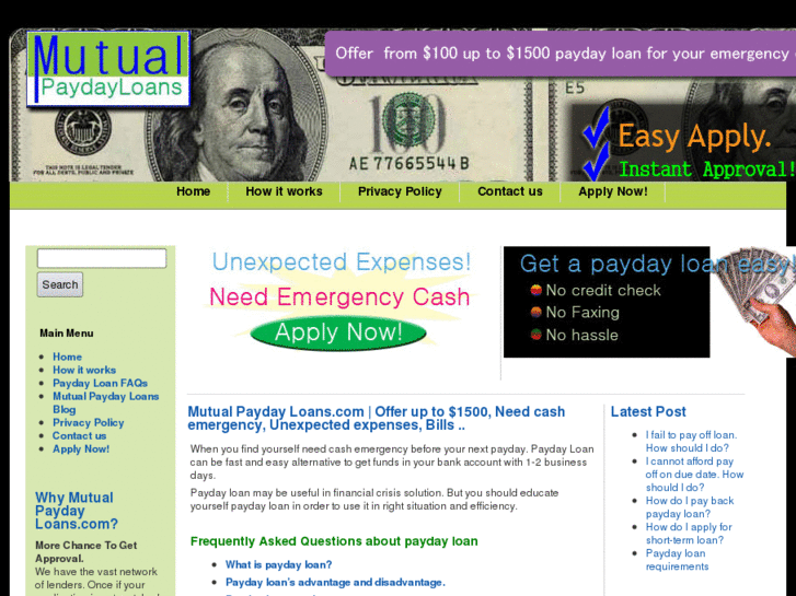 www.mutualpaydayloans.com