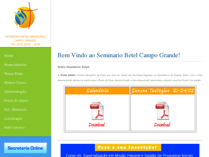 www.seminariobetelcampogrande.com.br