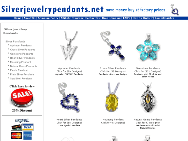 www.silverjewelrypendants.net