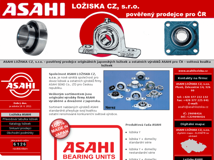 www.asahiloziska.cz