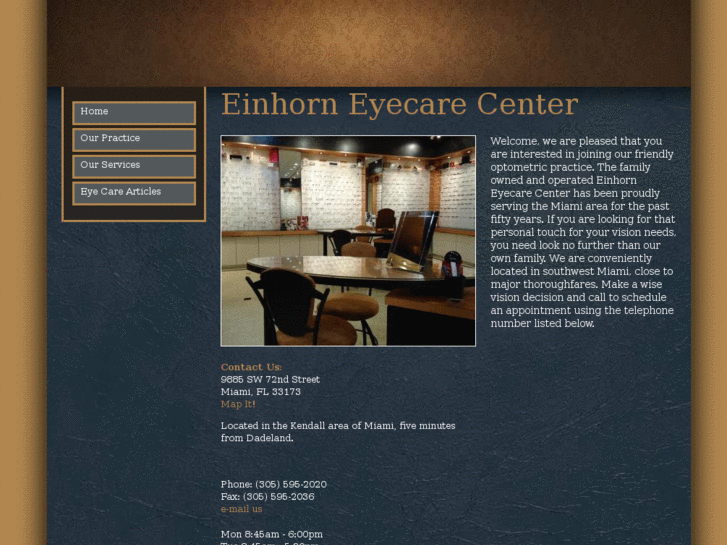 www.einhorneyecare.com