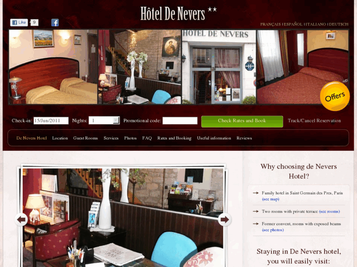 www.hoteldenevers-saintgermain.com