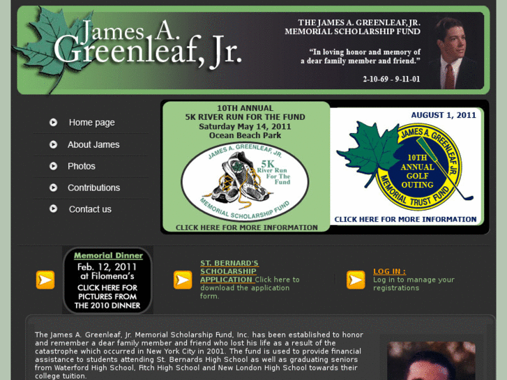 www.jamesgreenleaf.org