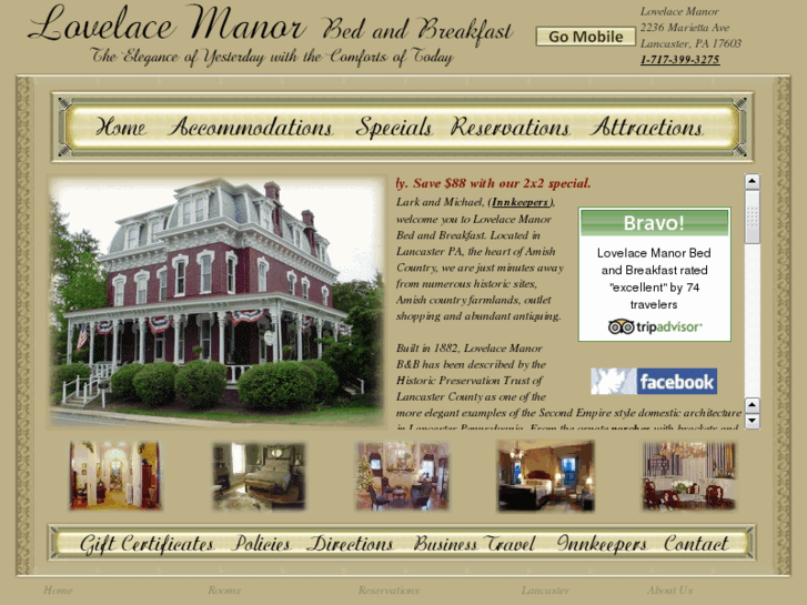 www.lovelacemanor.com