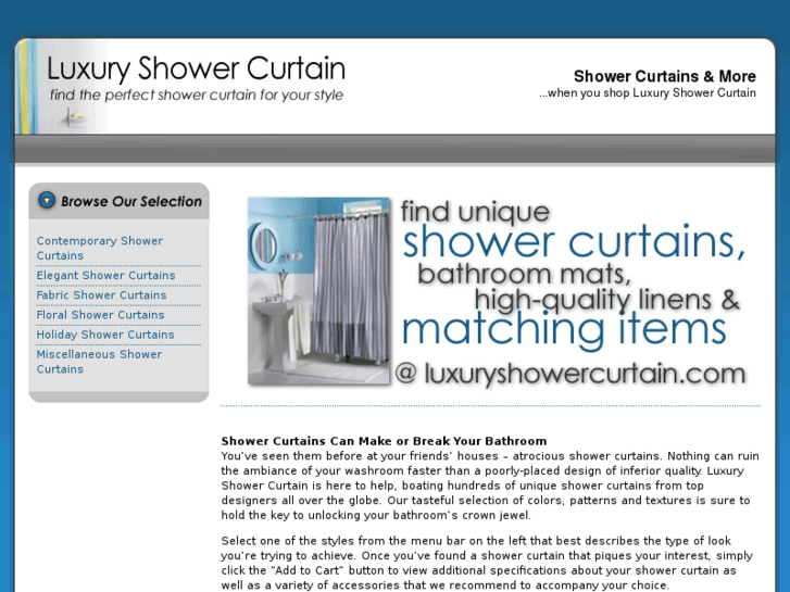 www.luxuryshowercurtain.com