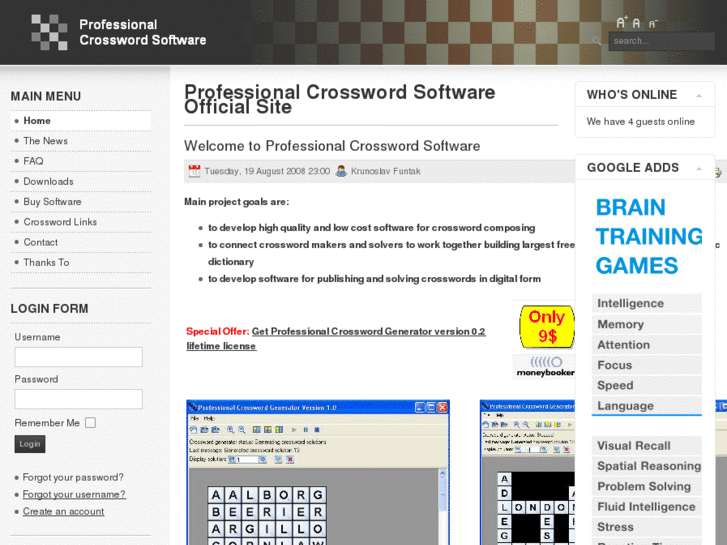 www.professionalcrosswordsoftware.com