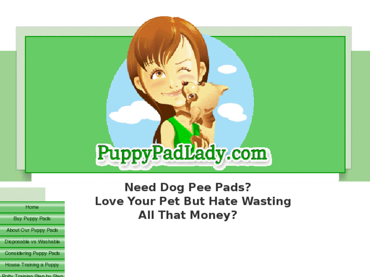 www.puppypadlady.com