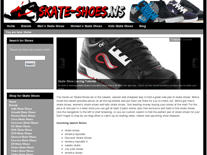 www.skate-shoes.ws