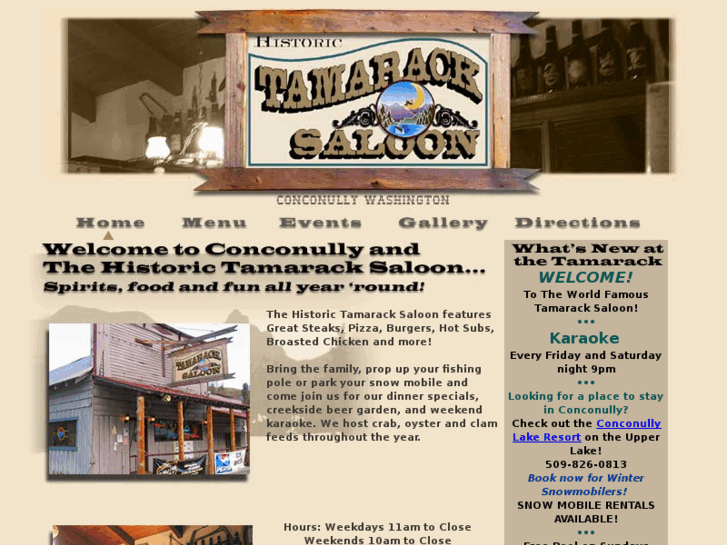 www.tamaracksaloon.com