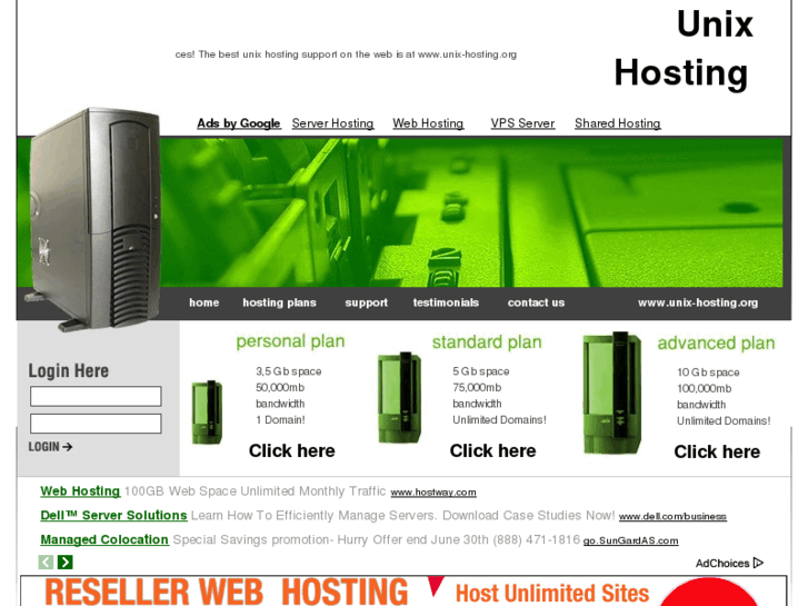 www.unix-hosting.org