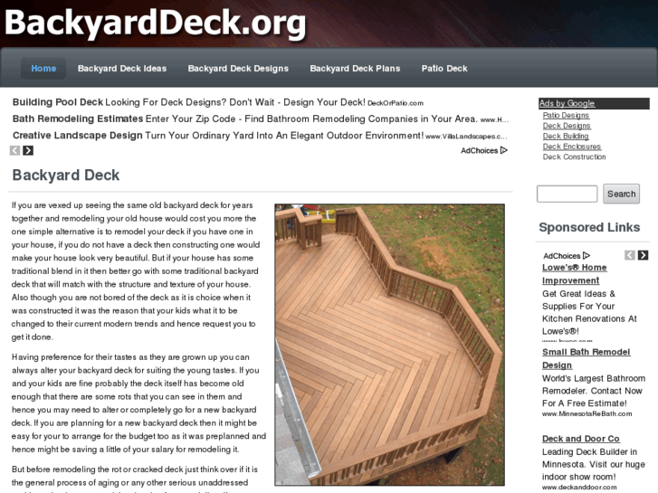 www.backyarddeck.org