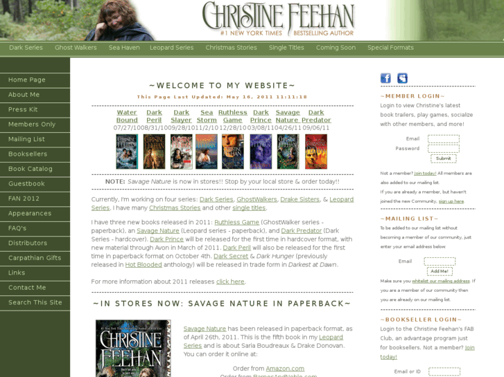 www.christinefeehan.com