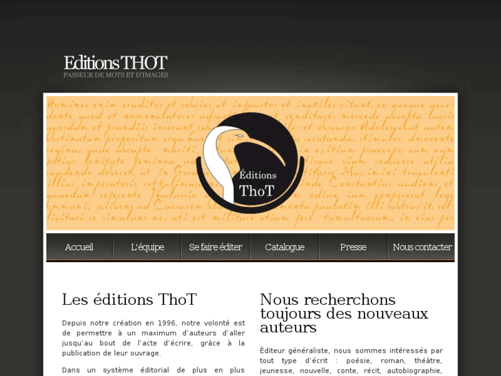 www.editionsthot.com