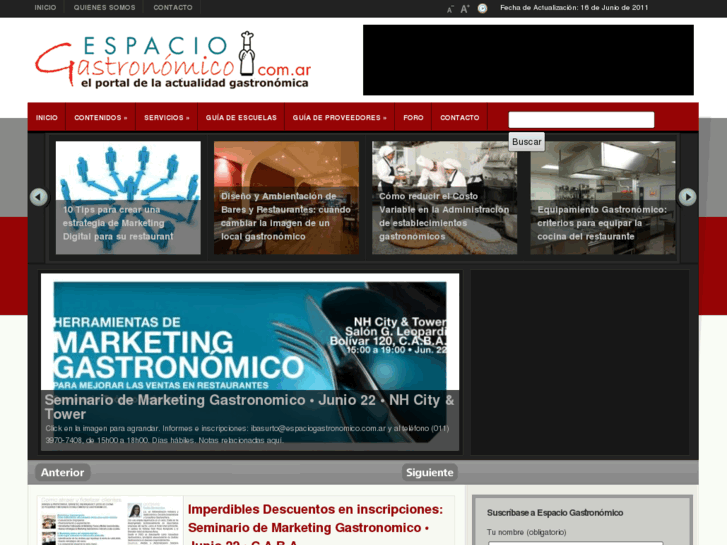 www.espaciogastronomico.com.ar