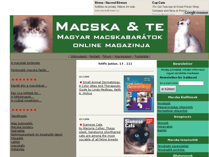 www.macska-magazin.com