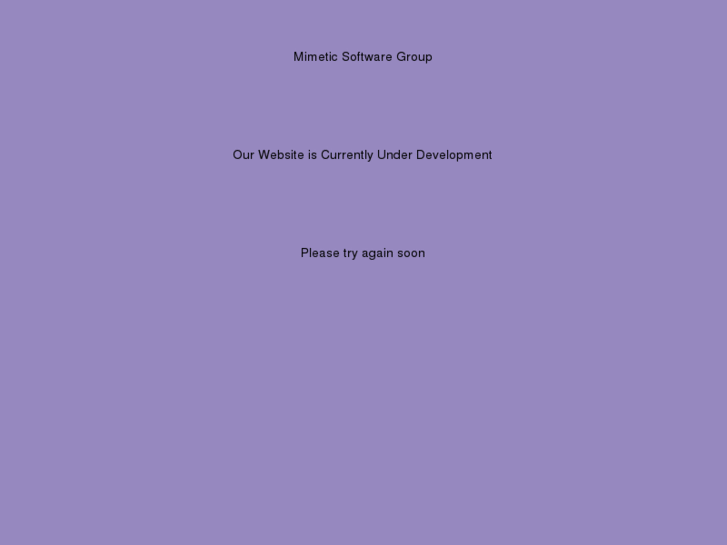 www.mimeticsoftware.com