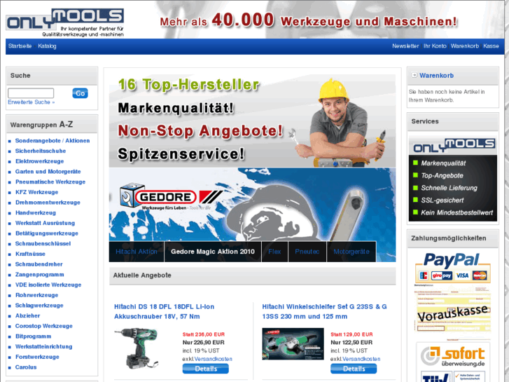 www.onlytools.de