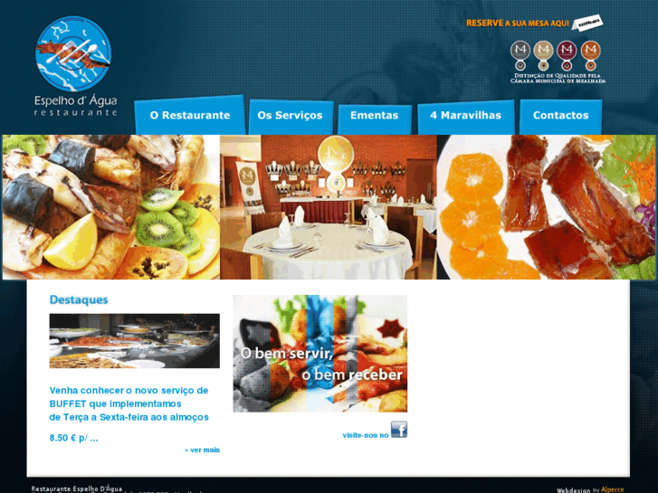 www.restauranteespelhodeagua.com