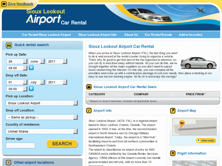 www.siouxlookoutairportcarrental.com