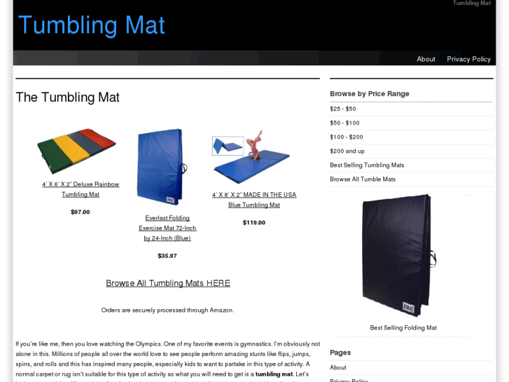 www.tumblingmat.net