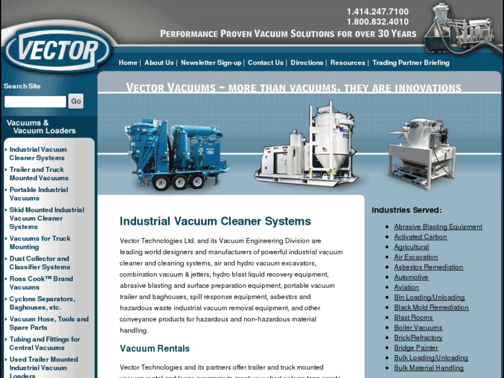 www.vector-vacuums.com