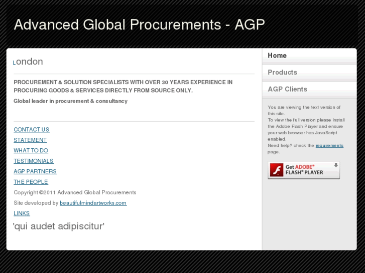 www.advancedglobalprocurements.com