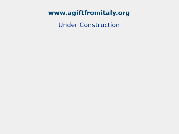 www.agiftfromitaly.org