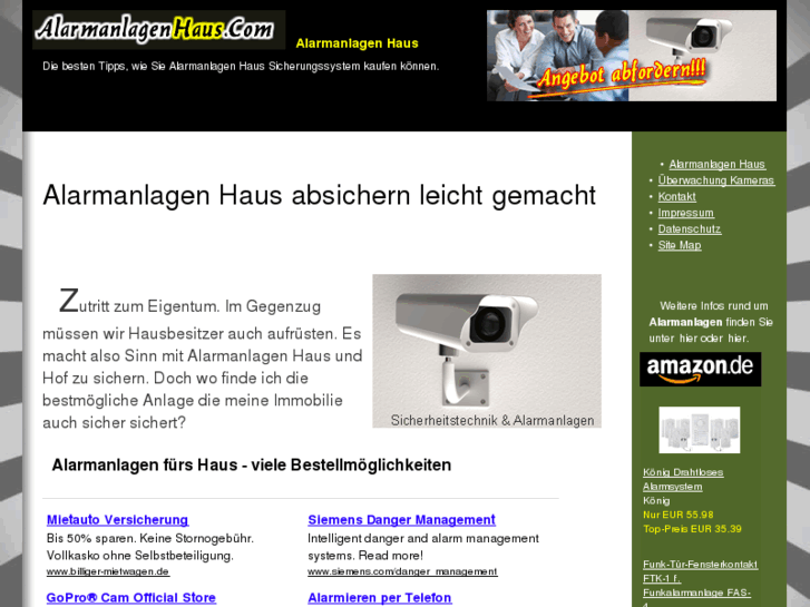 www.alarmanlagenhaus.com