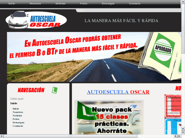 www.autoescuelaoscar.com