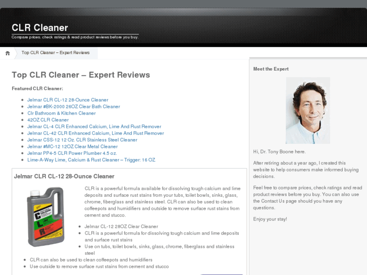 www.clrcleaner.net