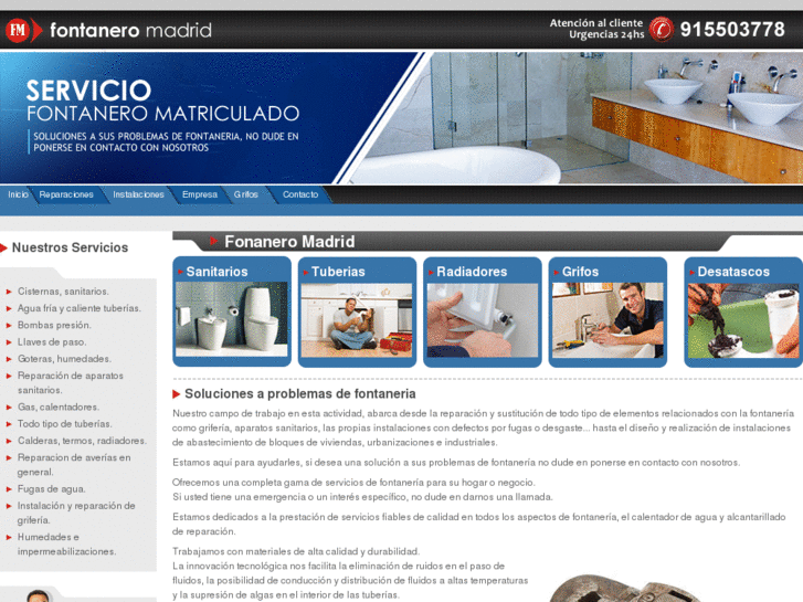 www.fontaneroenmadrid.com