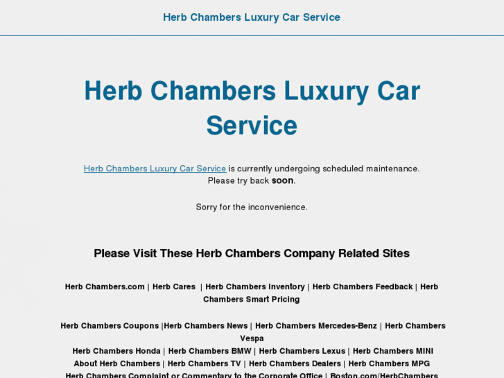 www.herbchambersluxurycarservice.com