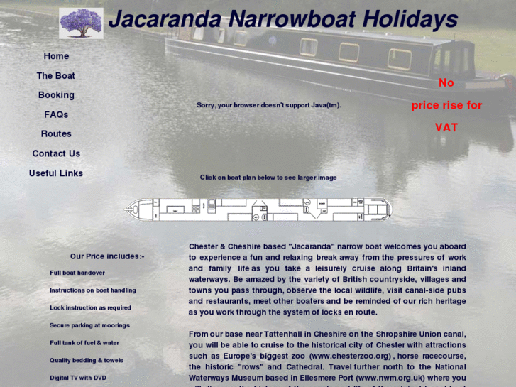 www.jacarandanarrowboat.com