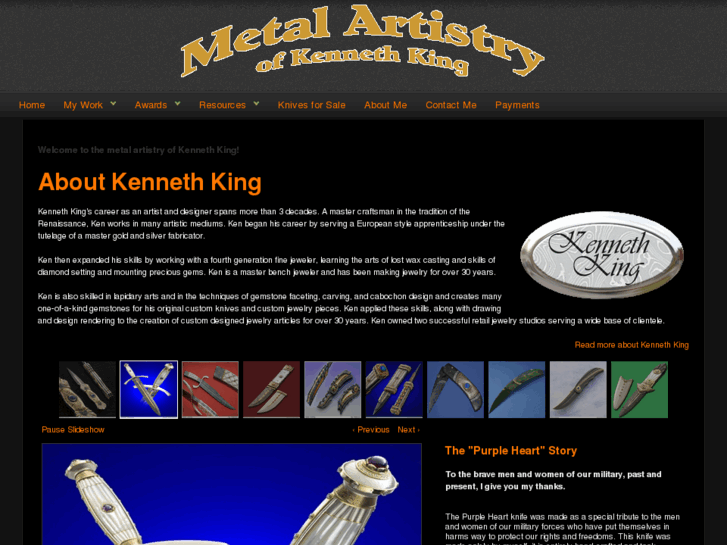 www.kennethkingknives.com