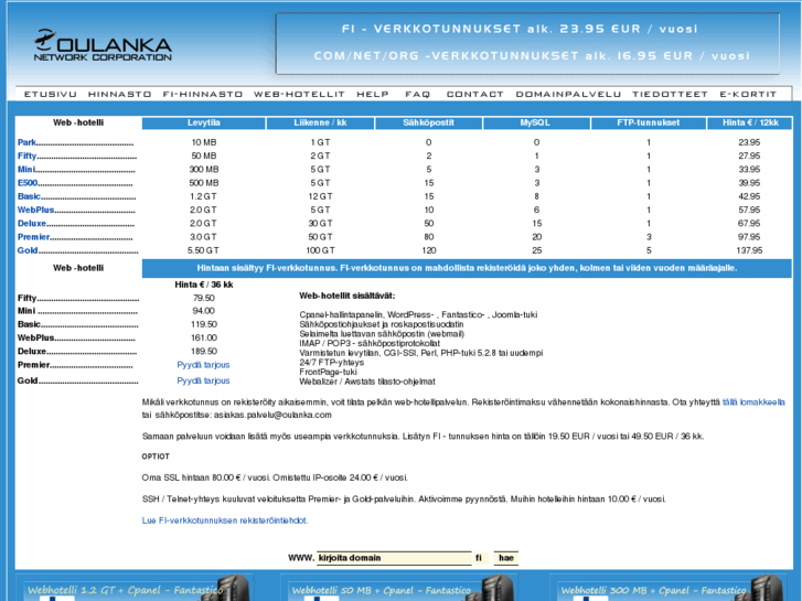 www.oulanka.fi