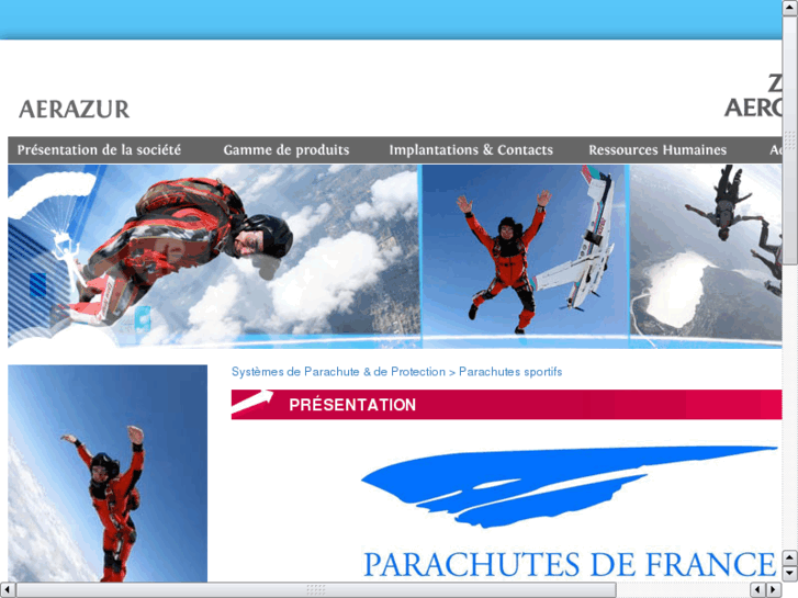 www.parachutes-de-france.net