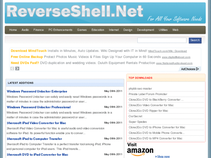 www.reverseshell.net