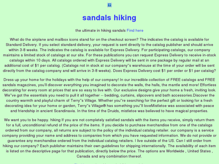 www.sandals-hiking.com