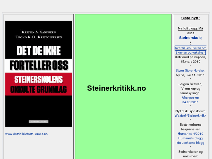 www.steinerkritikk.no