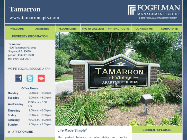 www.tamarronapts.com