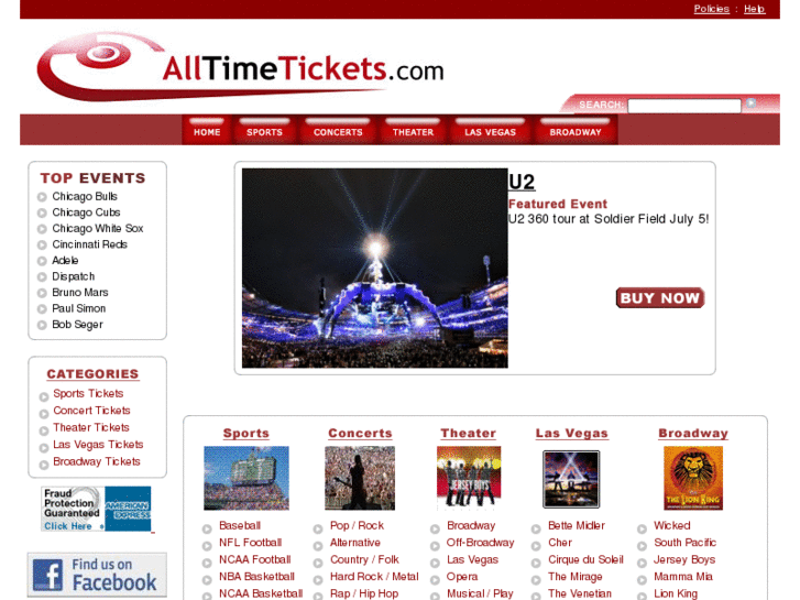 www.alltimetickets.com